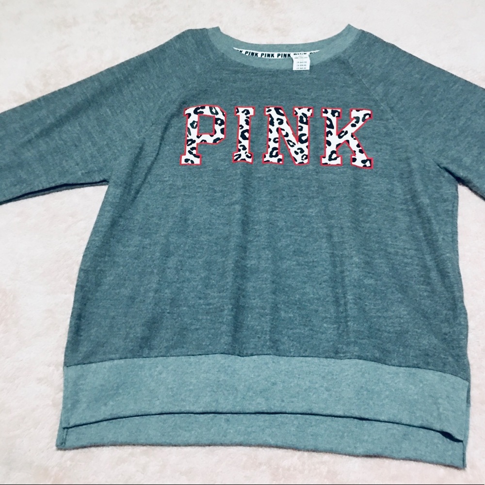 NWT cheetah print crew sweatshirt!
